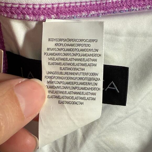 La Blanca woman's Island Halter Swim Tankini, Sunset Shores 4 MSRP $98 - Picture 8 of 9